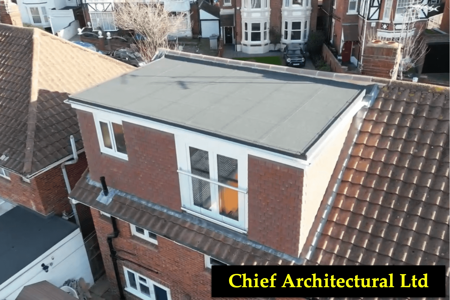 Chief Architectural Ltd project of loft conversion with balcony in Portsmouth.